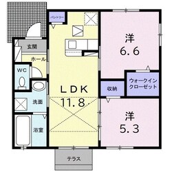 竜野駅 徒歩13分 1階の物件間取画像